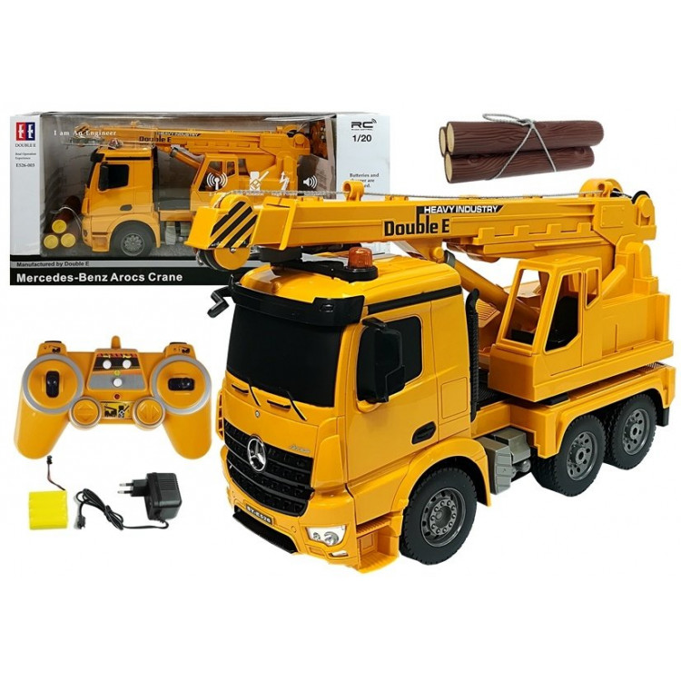 RC Žeriav Mercedes na diaľkové ovládanie E526-003 1:20 RC Žeriav Mercedes na diaľkové ovládanie E526-003 1:20